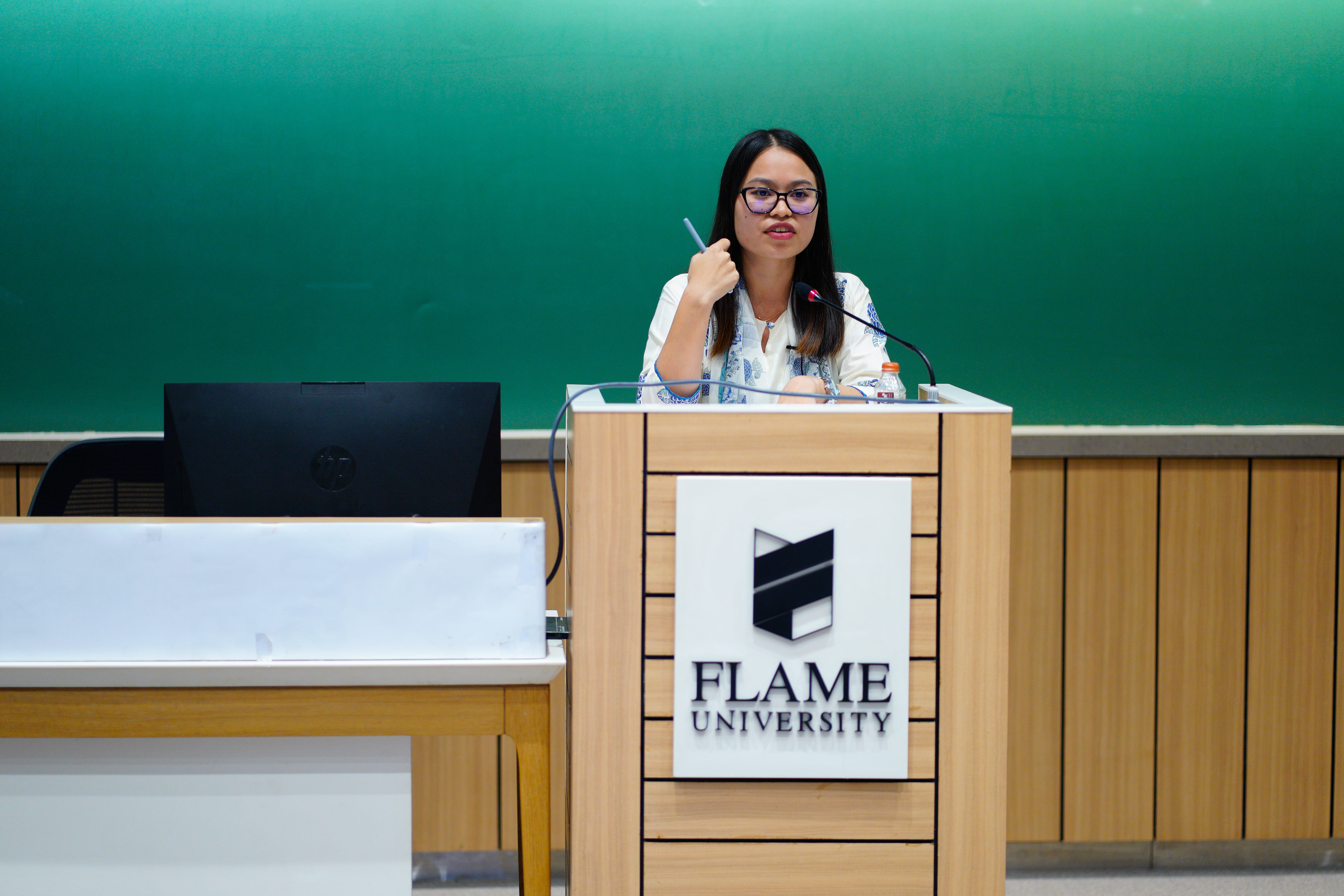ORCA EXPLAINER TALK AT FLAME UNIVERSITY LED BY MS. OPHELIA YUMLEMBAM
